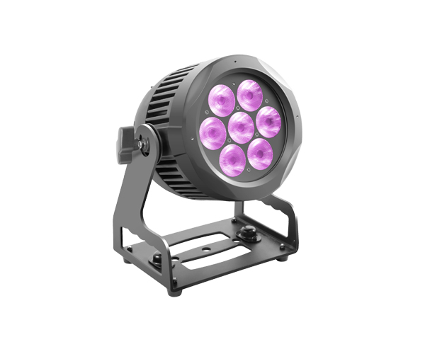 7x10W 4 合 1 RGBW 电池 PAR 灯户外无线舞台照明 DMX IP65 活动表演