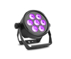 专业阶段7*10W 6IN1 RGBWAUV LED ECO SLIM PAR灯
