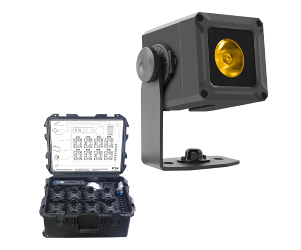 1x20W RGBW电池龙LED灯舞台和活动